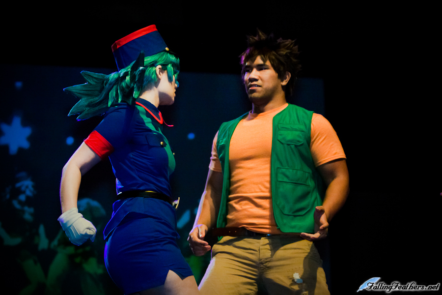 During a skit performance with Hee-Hee as Officer Jenny and Shinrajunkie as Brock from Pokémon
